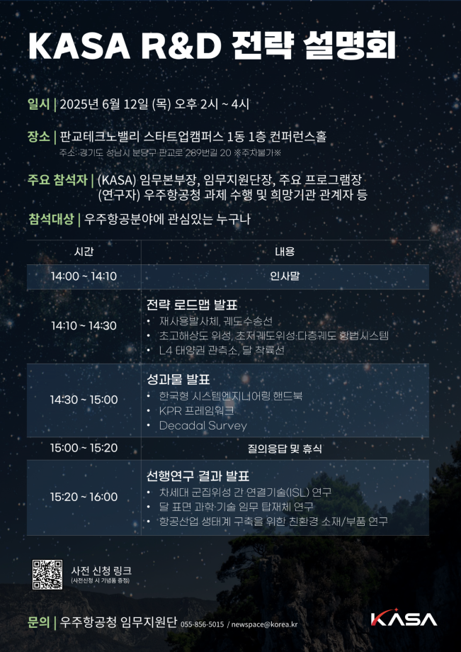 KASA R&D 전략 설명회
